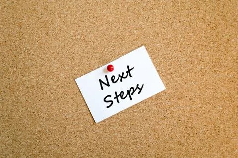 Sticky Note text concept Stock Photos