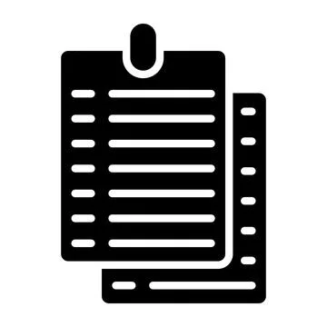 Sticky Note Vector Icon Design Illustration 스톡 일러스트