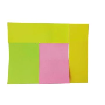 Sticky Notes Arrangement On Black Background adhesive Stock Illustration