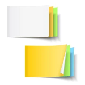 Sticky Notes Illustrazione stock