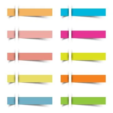 Sticky Notes  イラスト素材