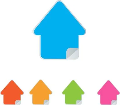 Sticky notes Stock Illustration