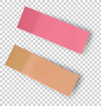 Sticky notes isolated on white Stock Photos