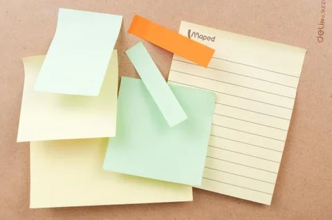 Sticky notes Stock Photos