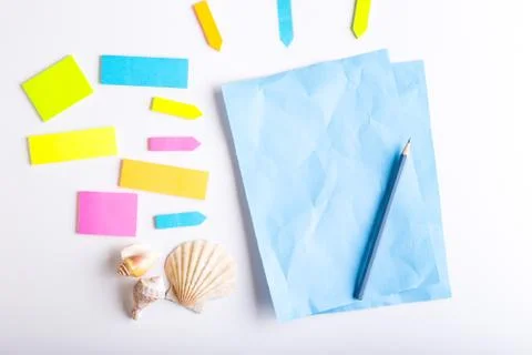 Sticky notes. Stock Photos