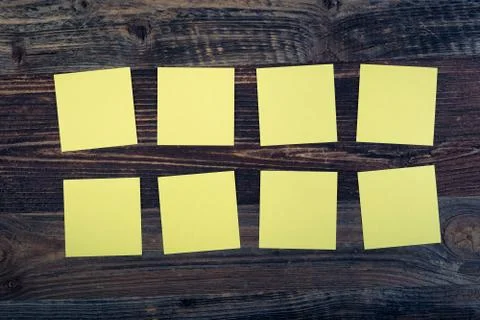 Sticky notes. Foto stock