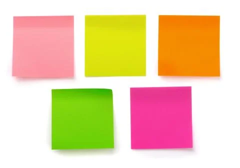 Sticky notes Stock Photos