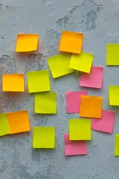 Sticky notes Stock Photos