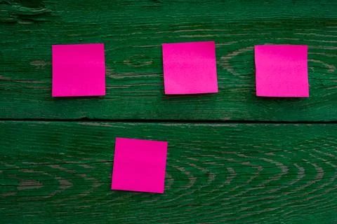 Sticky notes Stock Photos