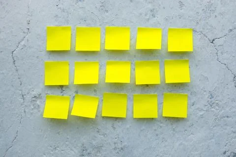 Sticky notes Foto stock