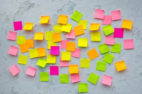 Sticky notes Stock Photos