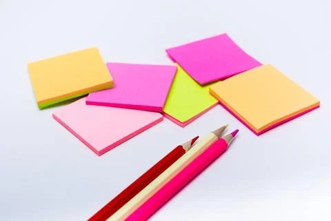 Sticky notes Stock Photos