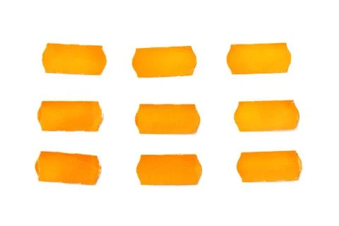 Sticky orange notes Stock Photos