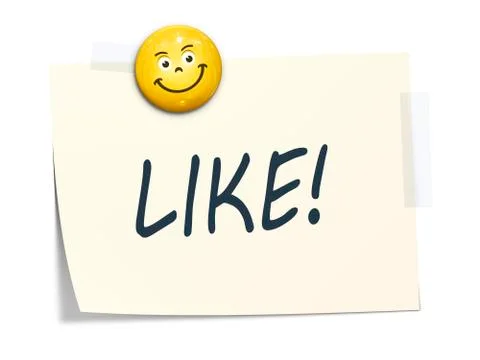 Sticky paper Stock Illustration