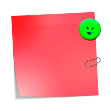 Sticky paper Stock Illustration