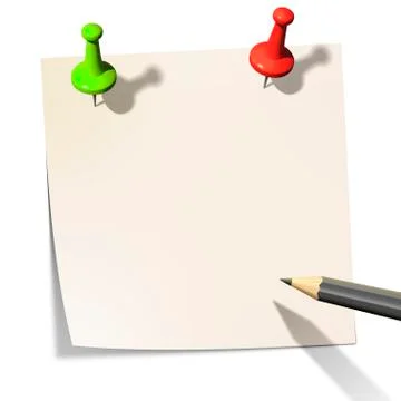 Sticky paper Stock Illustration