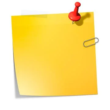 Sticky paper Stock Illustration