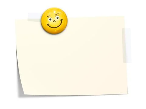 Sticky paper Stock Illustration