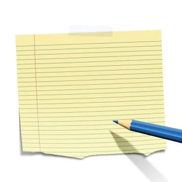 Sticky paper Stock Illustration
