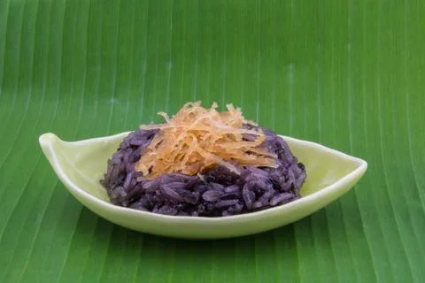 Sticky rice Fotos Stock
