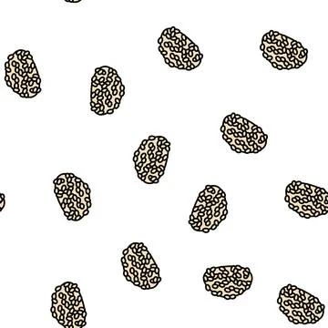 Sticky rice vector seamless pattern Stock Illustration
