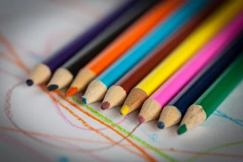 Stifte-15 Stock Photos