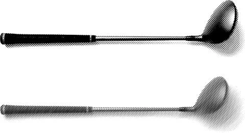 Stikgolf Stock Illustration