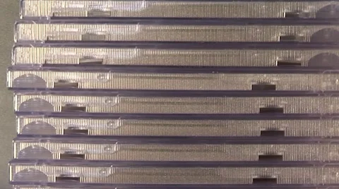 Still cd - dvd box Stock Footage 1105113