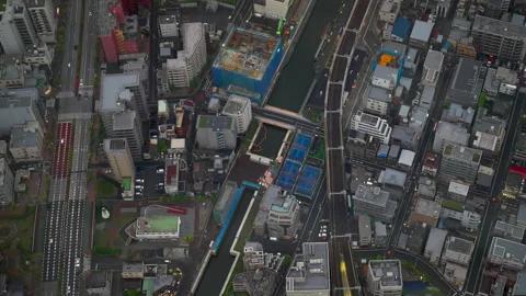 Still city view from In Tokyo Skytree Video stock 277434548