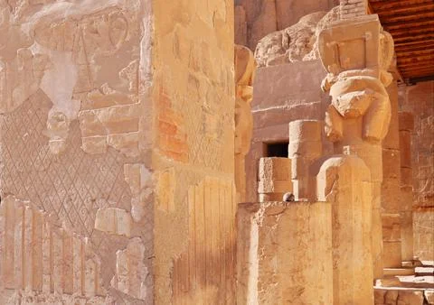 Still image of an ancient archaeological site Stock Photos