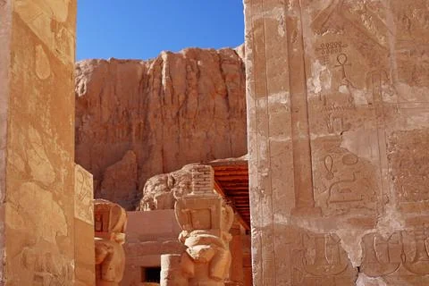 Still image of an ancient archaeological site Stock Photos