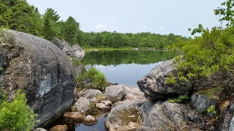 Still Lake Stock Photos