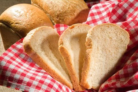 Still Life With Bread Stock Photos