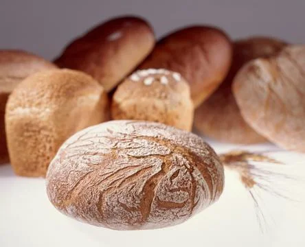 Still Life With Bread Stock Photos