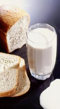Still Life With Bread Stock Photos