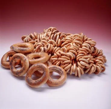 Still Life With Bread Stock Photos