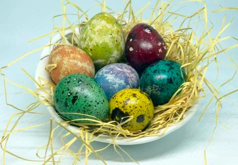 A still-life on Easter holidays. Stock Photos