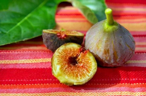 Still life with figs Foto stock