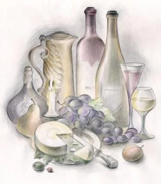 Still life Ilustração Stock