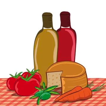 Still life Stock Illustration