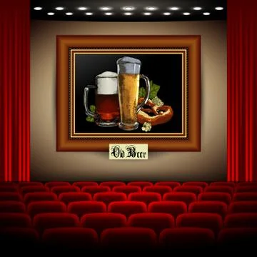 Still life in the interior Stock Illustration