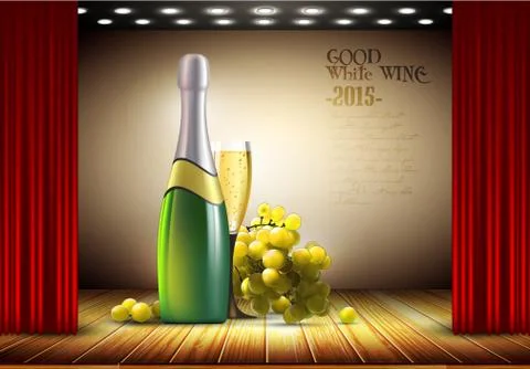 Still life in the interior Stock Illustration