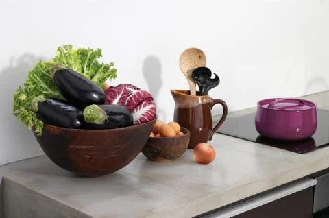 Still life in the kitchen Stock Photos