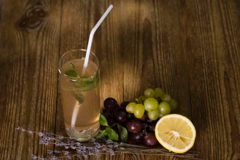 Still life with lemonade. Stock Photos
