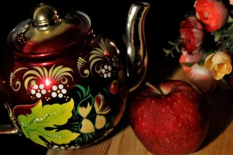 Still life of red objects. Stock Photos