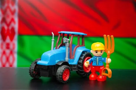 Still life on the theme of Belarus Foto stock
