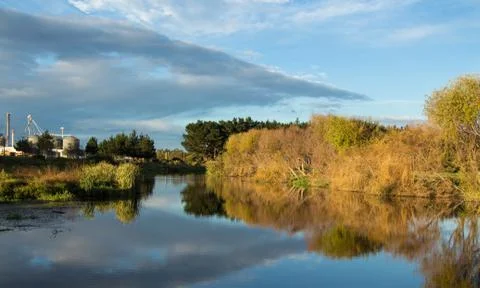 Still river Stock Photos