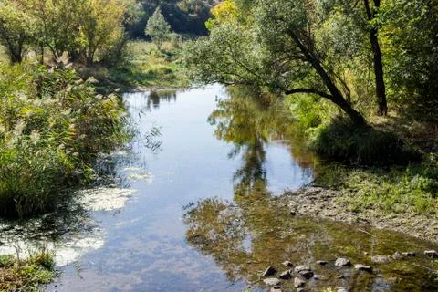 Still river Stock Photos