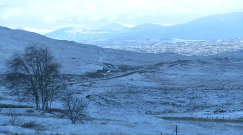 The Still Road Video stock 8563314