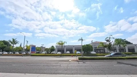 Still Shot Facing Genetics Center on S Main Street – Orange, CA Stock Footage 313352668